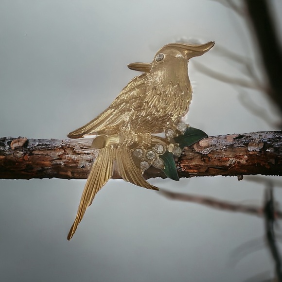 D’Orlan Bird Brooch Vintage - Picture 3 of 12